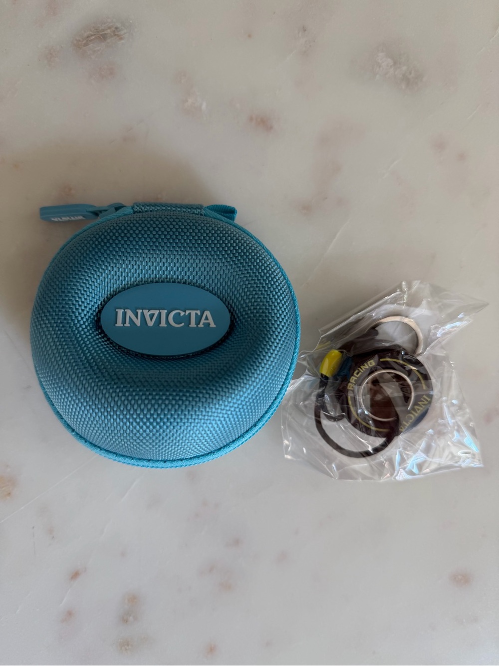 NWT Invicta x Activa Light Blue Watch with Carrying Case